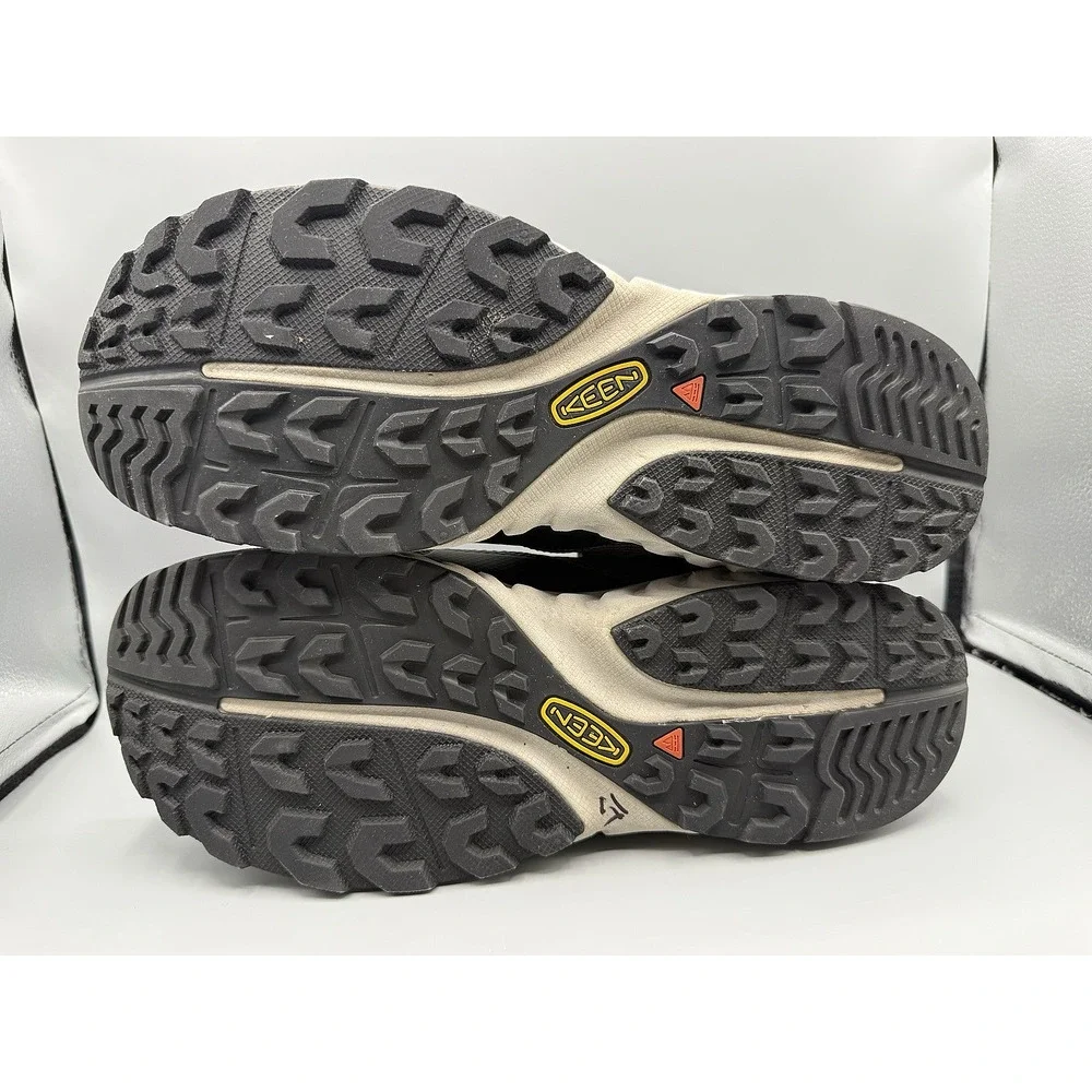 KEEN NXIS EVO Mid WP Gray Waterproof Hiking Trail Outdoor Boots Men's Size 11